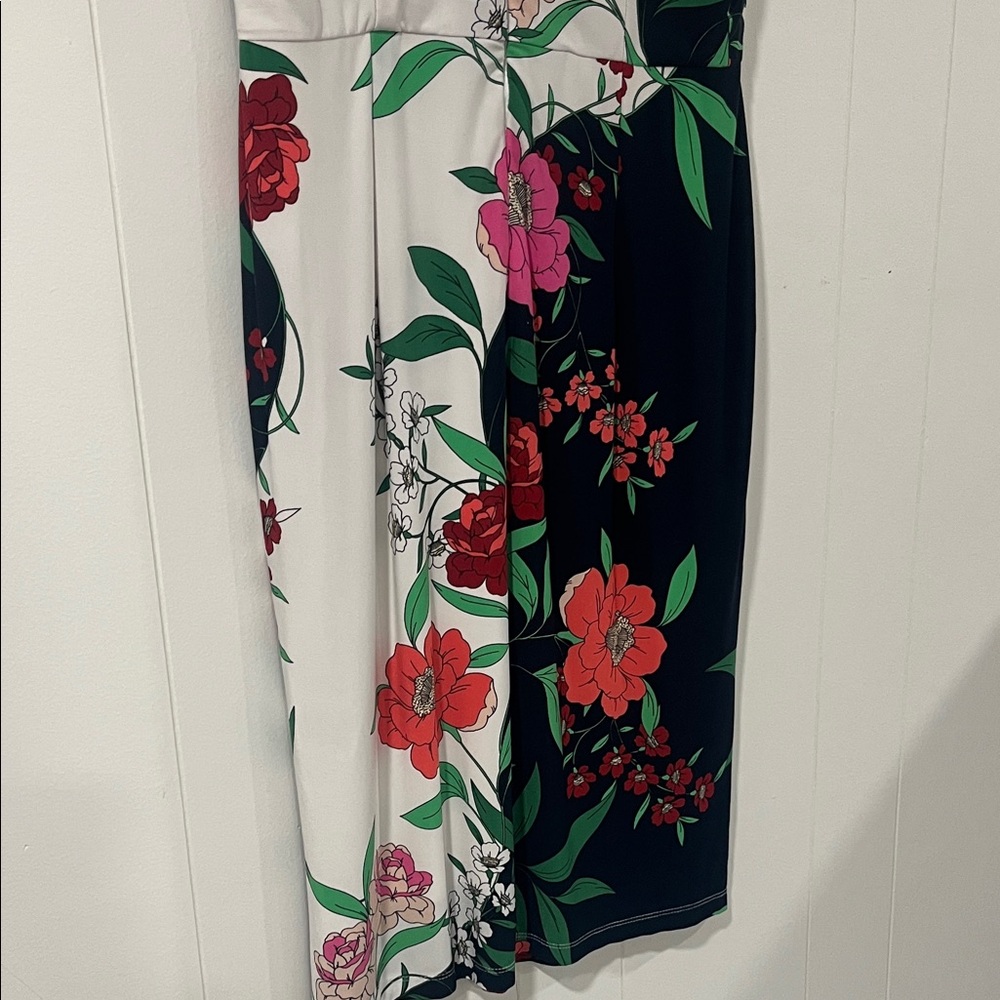 London Times Multicolor Floral Midi Dress - Picture 5 of 7
